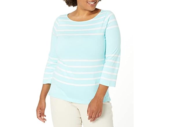 Nautica Aruba Stripe Boat Neck (S)