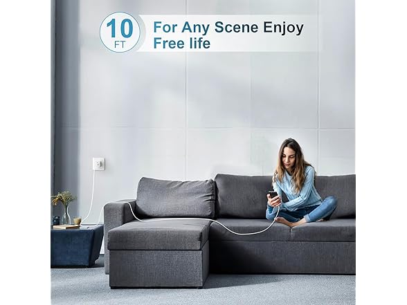 Neergute 2 Pack USB C Charger Block