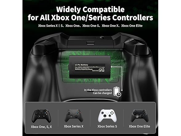 AceGamer Xbox Controller Battery Pack