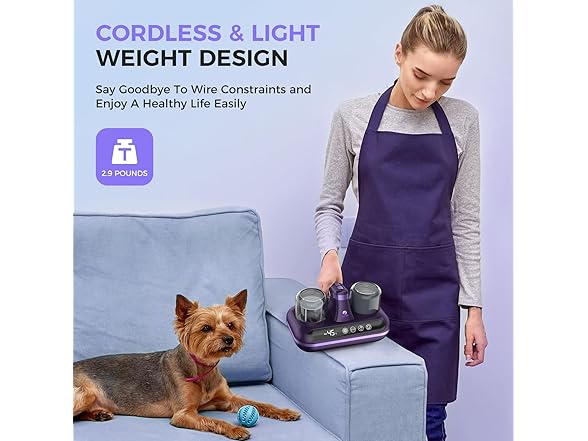 Amzany Bed Vacuum Cleaner Purple