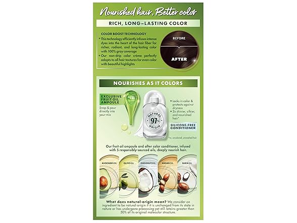 Garnier Hair Color Dark Brown