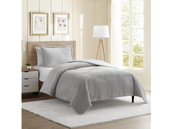 Hearth & Harbor Premium Flannel Duvet Cover Set