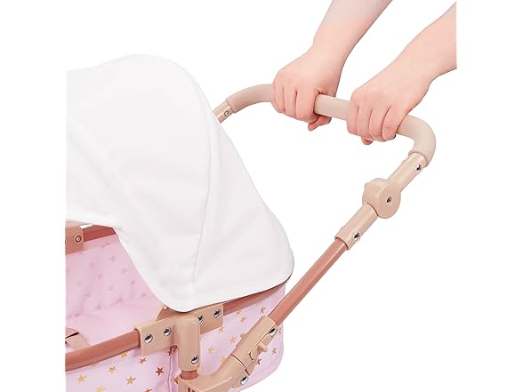LullaBaby – 14-Inch Accessories – Pink Toy Stroller