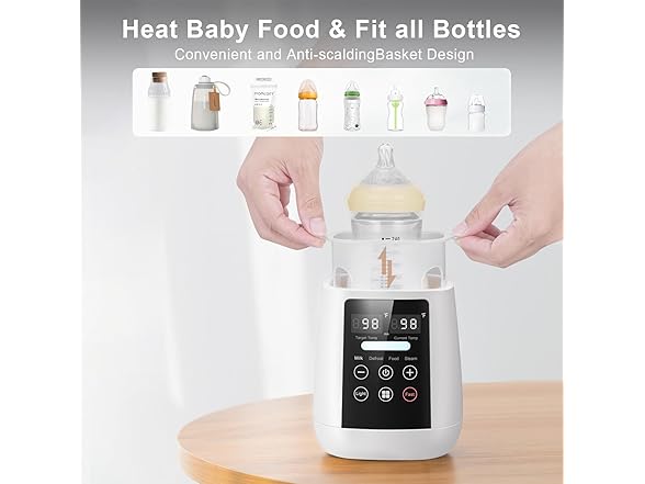 rimaxao Fast Heating Bottle Warmer