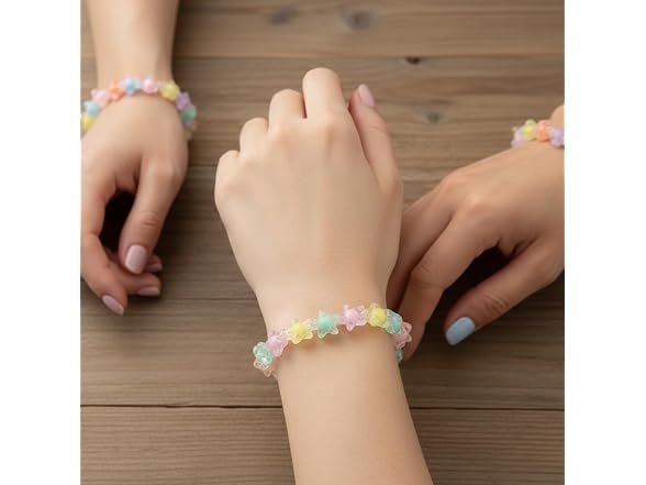 Fun Express Assorted Pastel Star-Shaped Plastic