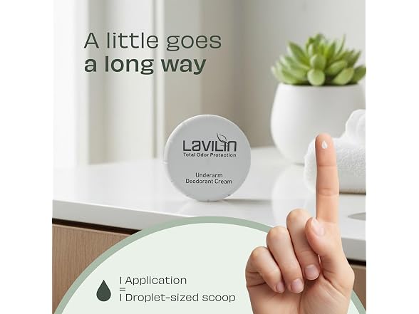 LAVILIN Underarm Deodorant Cream - Up to