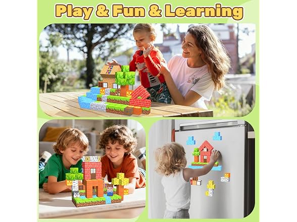 LionFuny 150PCS Magnetic Blocks