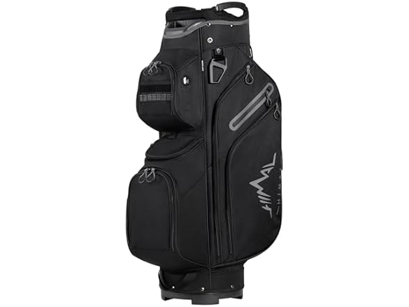 uniHimal Golf Cart Bag, 15 Way Organizer Divider Top with Handles and Rain Cover (Open Box)