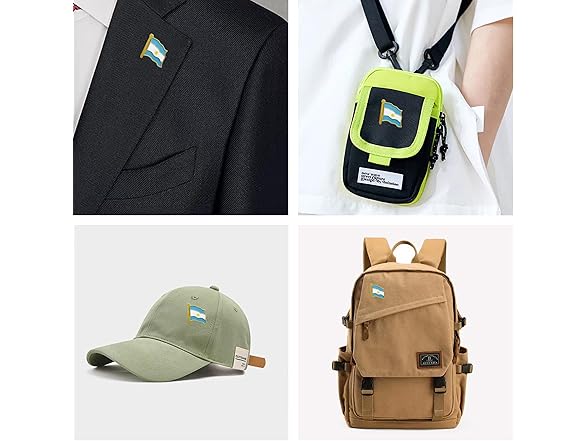 HSQCEZ 4 Pack Argentina Flag Lapel Pin