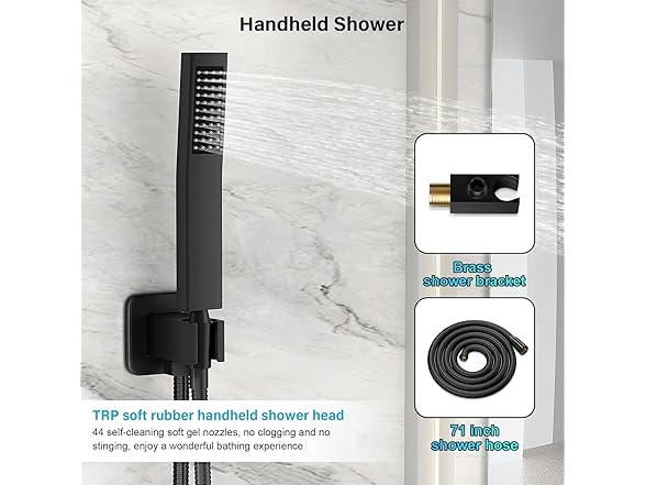 FPXRNG Shower Faucet Set 10 inch