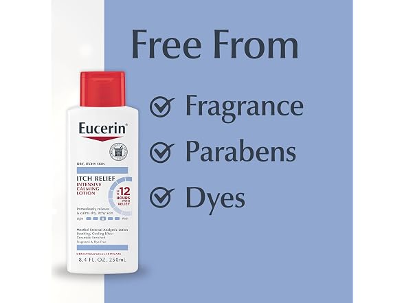 Eucerin Skin Calming Itch Relief Lotion 8.4oz