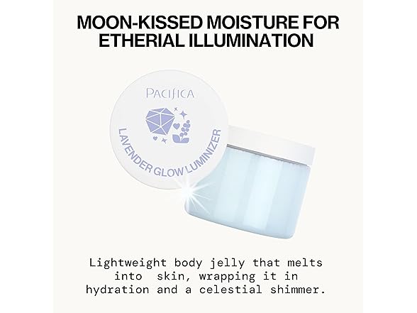 Pacifica Lavender Glow Shimmering Body Jelly