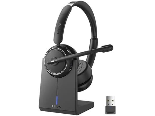 LEVN Wireless Bluetooth Headset AI NC