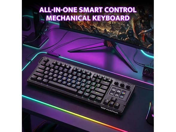 darkFlash K87PRO Mechanical Keyboard (Black)