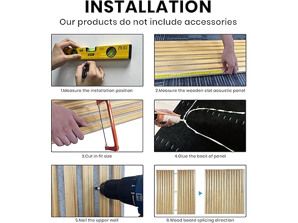 ROOMTEC ROOMTEC 2 Pack Acoustic Solid Wood Wall