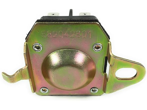 Husqvarna 582042801 Solenoid, Black/White/Metallic