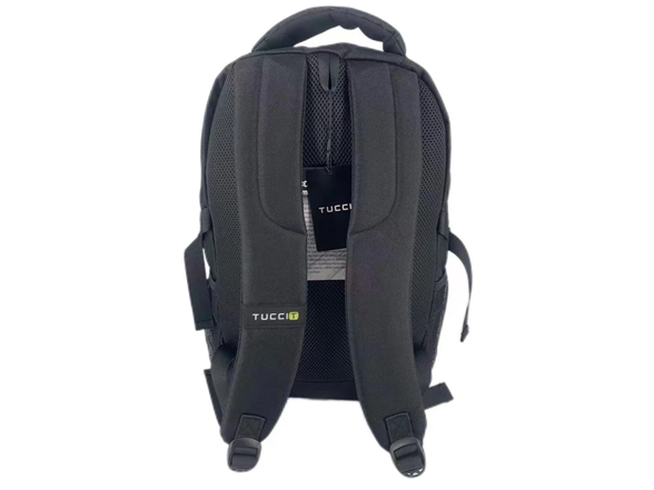 Tucci Italy T0564-18.11in-BLK TUCCI Italy Scout Backpack