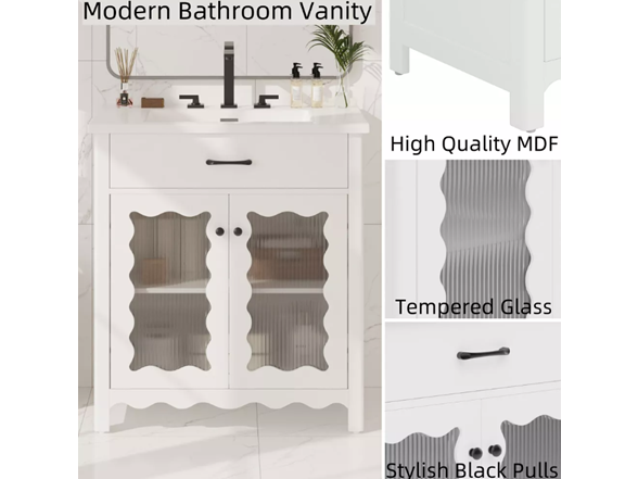 Christopher Knight Home Wiro Modern 31" Vanity