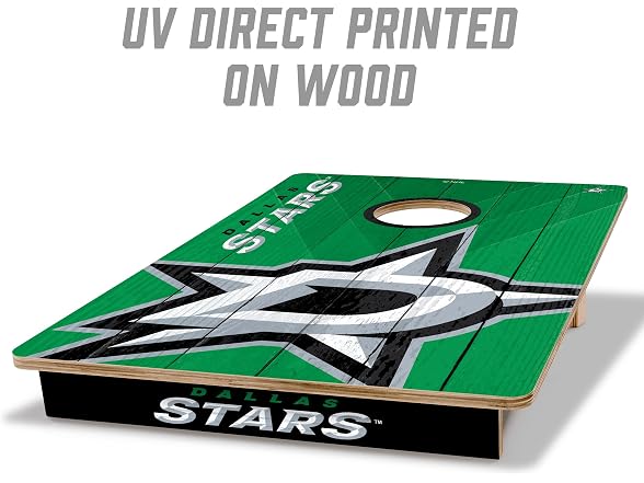YouTheFan NHL 2' x 3' Wood Cornhole Set