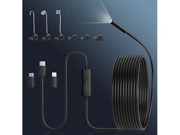 ENNOVOR Endoscope Camera with Light