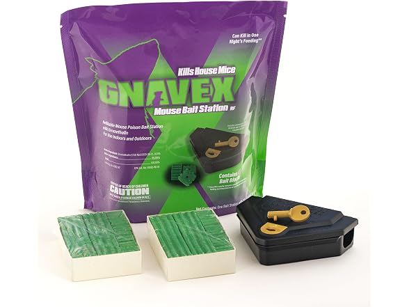 Neogen Gnavex Mouse Bait Station RF 32ct