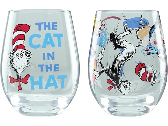 Lenox Drinkware, Dr. Seuss' The Cat In The Hat Tumblers, Set of 4