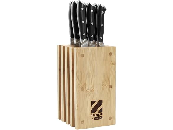 DASH Zakarian by DASH 11-Piece German Steel Kitchen Knife Set - Gallery 2