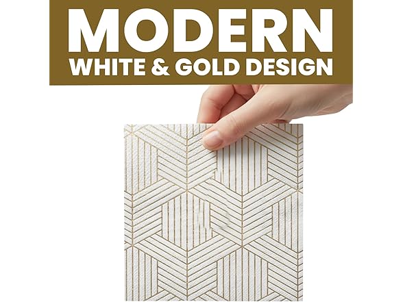 GeoPrism Gold Napkins 20pk