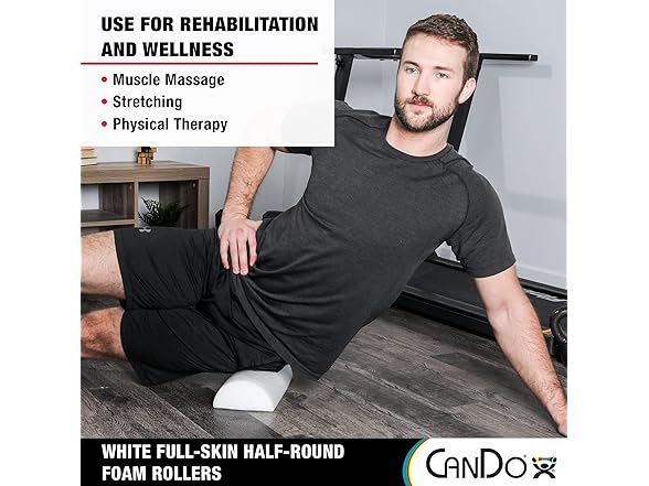 Cando Foam Roller 6" Width, 36" Length