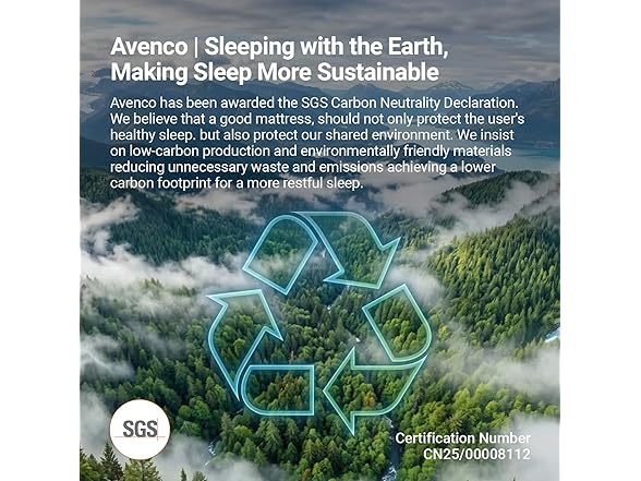 Avenco 10 Inch Twin Mattress