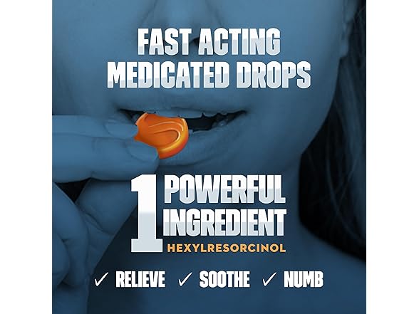 Mucinex InstaSoothe Throat Drops 40ct