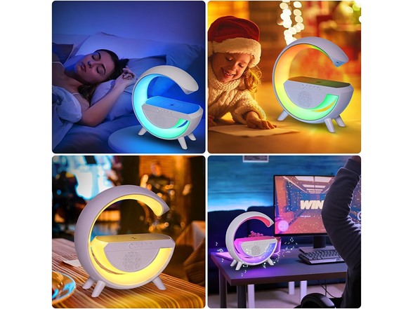 Bluetooth Speaker w/LED Light Show