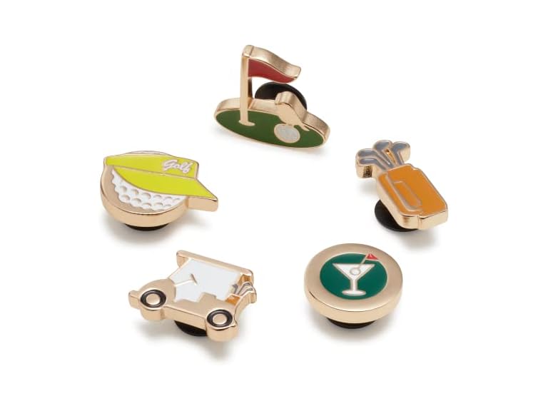 Crocs Jibbitz Charms Sports 5-Packs, Get Swole - Gallery 58