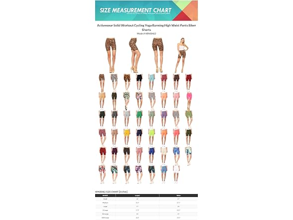 FashionJOA Women (L) Activewear Workout Shorts