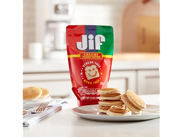 Jif Squeeze Peanut Butter, 13oz