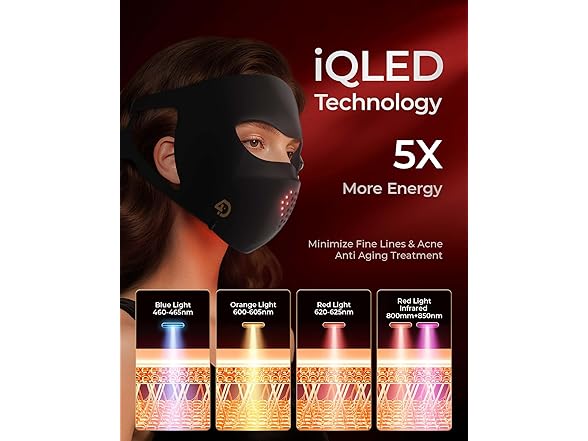 Sobetuar Red Light Therapy Face Mask
