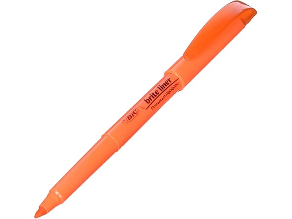 BIC Brite Liner Chisel Tip Highlighters