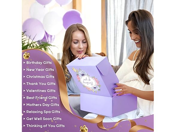 VANNPOOY Gift Basket for Women Self Care