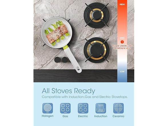 stackbear Ceramic Non Stick Sauce Pan