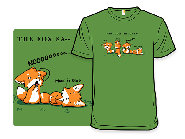 Foxes Say NO