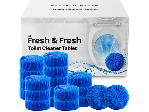 Disposable Toilet Bowl Cleaners(25 Tablets) Odor E