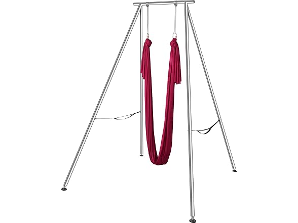Aerial Yoga Frame & Yoga Hammock, 9.67 ft Height