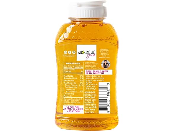 Wholesome Yum Zero Sugar Honey Substitute