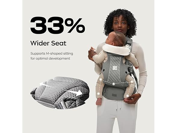Baby Carrier with Hip Seat 