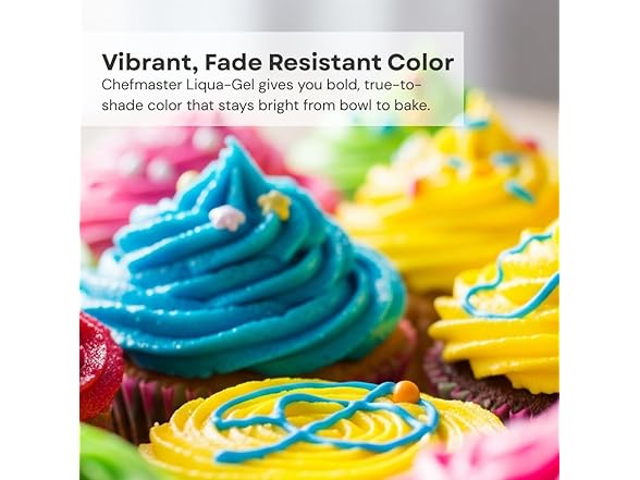 Chefmaster Liqua-Gel Food Color