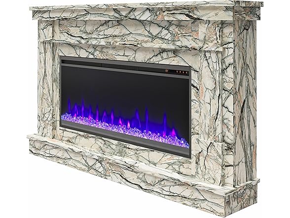 Waverly Mantel w/Electric Fireplace