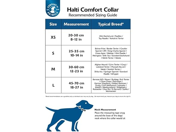 HALTI Comfort Collar - Nylon and Neoprene-Padded