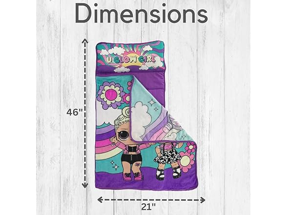 LOL Surprise! Soft Toddler Nap Mat