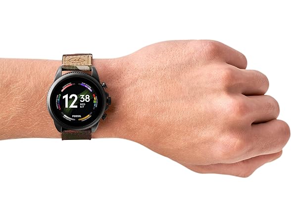 Fossil Men Gen 44mm Stainless Steel Cork Watch