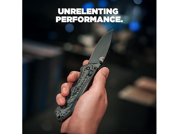 Benchmade - Freek Outdoor EDC Knife, Drop-Point Blade with Gray/Black G10 Handle (560BK-1) (Open Box)